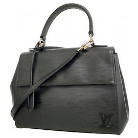 Sac à main Louis Vuitton Epi Cluny BB en Noir Noir