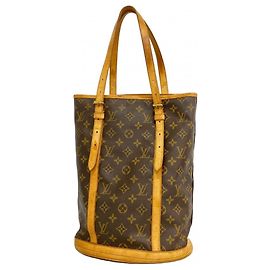 Borsa Tote Monogram Bucket GM di Louis Vuitton Marrone