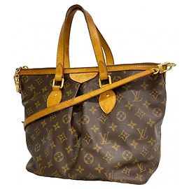 Bolsa Louis Vuitton Monogram Palermo PM Marrom