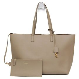 Bolsa de compras grande Saint Laurent 394195 Bege