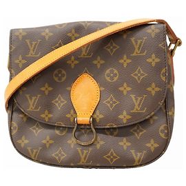 Borsa a Spalla Saint-Cloud GM Monogramma Louis Vuitton Marrone