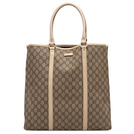 Tote vertical Joy GG Supreme marron de Gucci Marron Beige