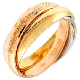 Cartier Trinity Ring #51 Golden