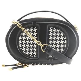 Sac à épaule Christian Dior Noir Blanc