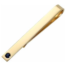Barre à cravate en or jaune 14K Tiffany & Co. Doré