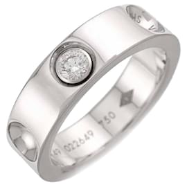 Anello Petite Bourg Empreinte in Oro Bianco 18K Louis Vuitton D'oro
