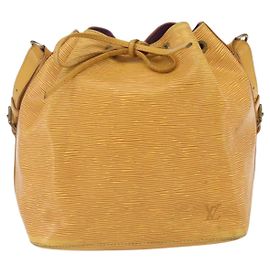 Sac à main Petit Noé en cuir Epi moyen Louis Vuitton Jaune