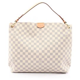 Sac à main Graceful MM de Louis Vuitton Blanc