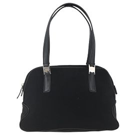 Sac à main vintage en nylon Salvatore Ferragamo Noir