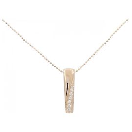 Autre Marque Collier en diamant rose Au750 Rose