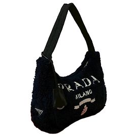 Prada Terry Re-Edition mini handbag Black