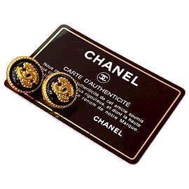 Orecchini Chanel Coco Mark oro D'oro