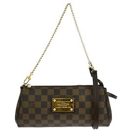 Eva Handtasche Damier Louis Vuitton Braun