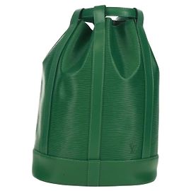 Louis Vuitton Randonnee Backpack Epi Leather PM Green