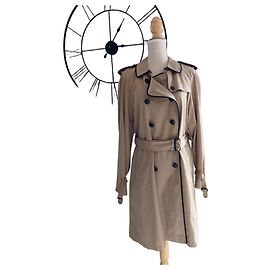 Gerard Darel Trench coat beige de algodón de Gérard Darel Beige