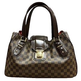 Bolsa de mão Artsy MM Damier Ebene da Louis Vuitton Marrom
