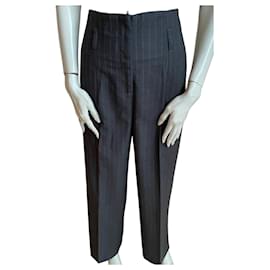 Pantalon flare en velours à monogramme - ANNA Navy - Gerard Darel | Galeries Lafayette