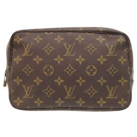 Pochette Monogram Louis Vuitton Marron Monogramme