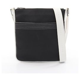 LOEWE Repeat Anagram Shoulder Bag Black White