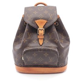 Sac à dos/sac à main Mini Montsouris Louis Vuitton Marron