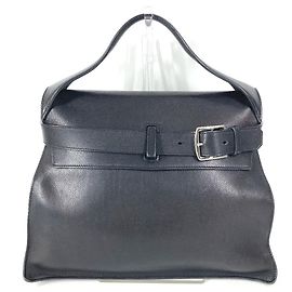 Bolsa Etri Hermès em couro preto Preto