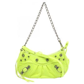 Balenciaga LE CAGOLE MINI BB Handtasche Gelb
