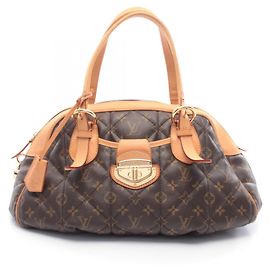 Sac à main Bowling Monogram Etoile Louis Vuitton Marron