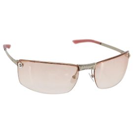 Gafas de sol Christian Dior metal Rosa Auth am10773V Rosa