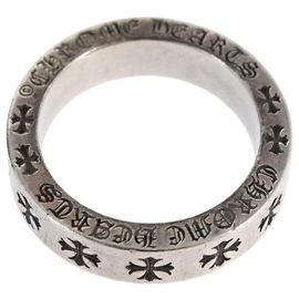 Chrome Hearts Forever Ring Ag925 Silver Auth am10752SM Silvery