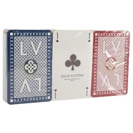 LOUIS VUITTON Carte da Gioco Monogramma Blu Rosso Giallo LV Auth 171177SAM Rosso Blu Giallo Monogramma