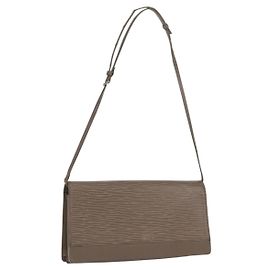 LOUIS VUITTON Clutch Honfleur Epi Lilás M5273B LV Auth BA10378 Roxo