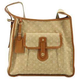 Louis Vuitton Mary Kate Messenger Mini Lin Bege