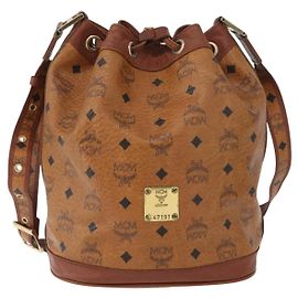 MCM Visetos Canvas Marron