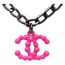 Collar Coco Mark de Chanel Rosa