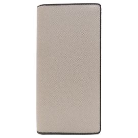 Louis Vuitton Taiga Portefeuille Brazza Long Wallet Brown