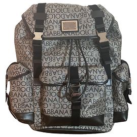 Dolce & Gabbana D&G Jacquard backpack Black