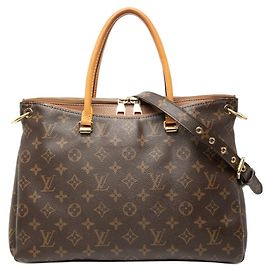 Bolsa de mão/ombro Pallas Monogram Louis Vuitton Marrom
