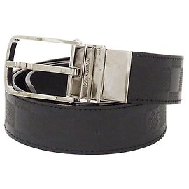 Louis Vuitton Men's Damier Infini Santur Boston Belt Black