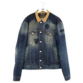 Armani Blue cotton jacket Blue
