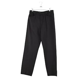 Hermès Pantalones slim negros Negro