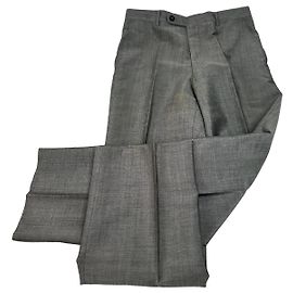 Vintage Dior Wool Pants Grey Dark grey