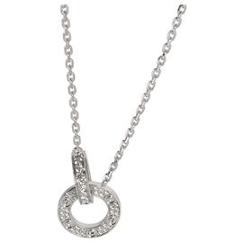 Pendente Love in Oro Bianco e Diamanti Cartier Altro