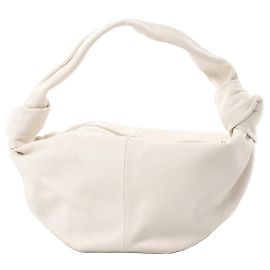Sac à main en cuir Double Knot Mini de BOTTEGA VENETA en blanc Blanc