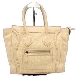 Céline Micro Luggage Tote Bege