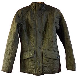 Barbour Steppjacke Dunkelgrün