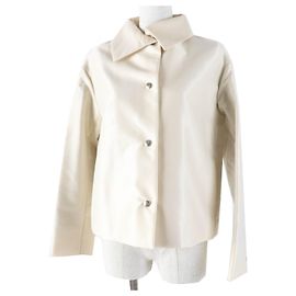 Autre Marque Giacca in cotone nylon Aquascutum White label Beige