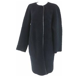 Autre Marque Schafledermantel INES＆MARECHAL Schwarz