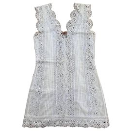 Vestido de Playa Ermanno Scervino Blanco