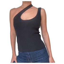 Zimmermann Black Viscose Top Black