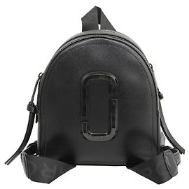 MARC JACOBS Leder-Rucksack DTM Schwarz